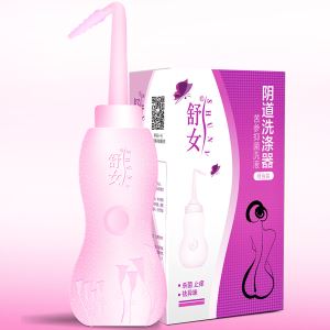 Bottle-type gynecological irrigator